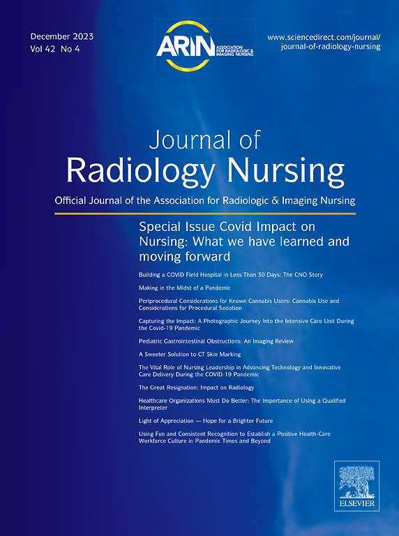 Go to journal home page - Journal of Radiology Nursing